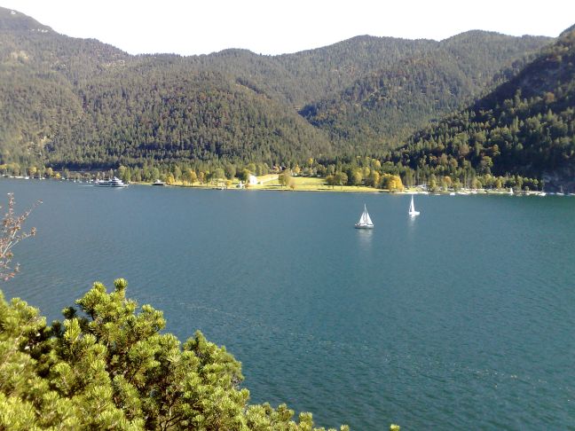 Schiffe und Boote auf dem Achensee