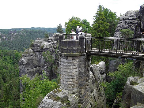 Ausguck auf der Basteibrcke