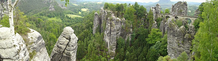 Felsenburg und Basteibrcke