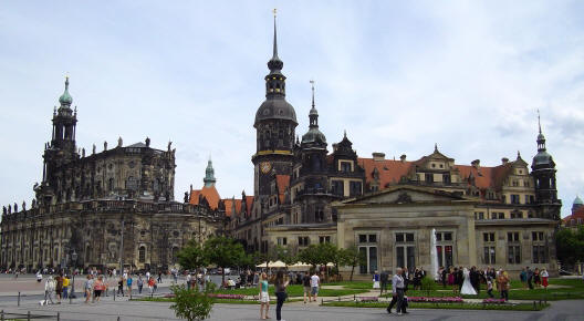 Residenzschloss, Hausmannsturm und Schlosskirche