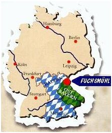 Fuchsmühl im Landkreis Tirschenreuth (TIR) an der tschechischen Grenze